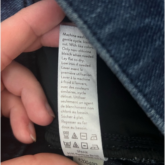 Spanx Jean-ish Denim Ankle Legging Jegging Jeans Size XL - Picture 14 of 15